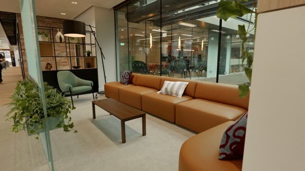 Collaboration space of ESW's New Dublin Hub